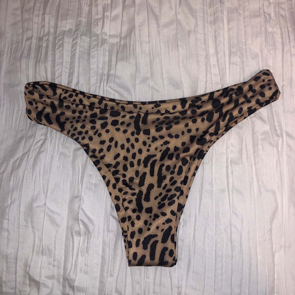 Shein Cheetah Print Bikini Bottoms
